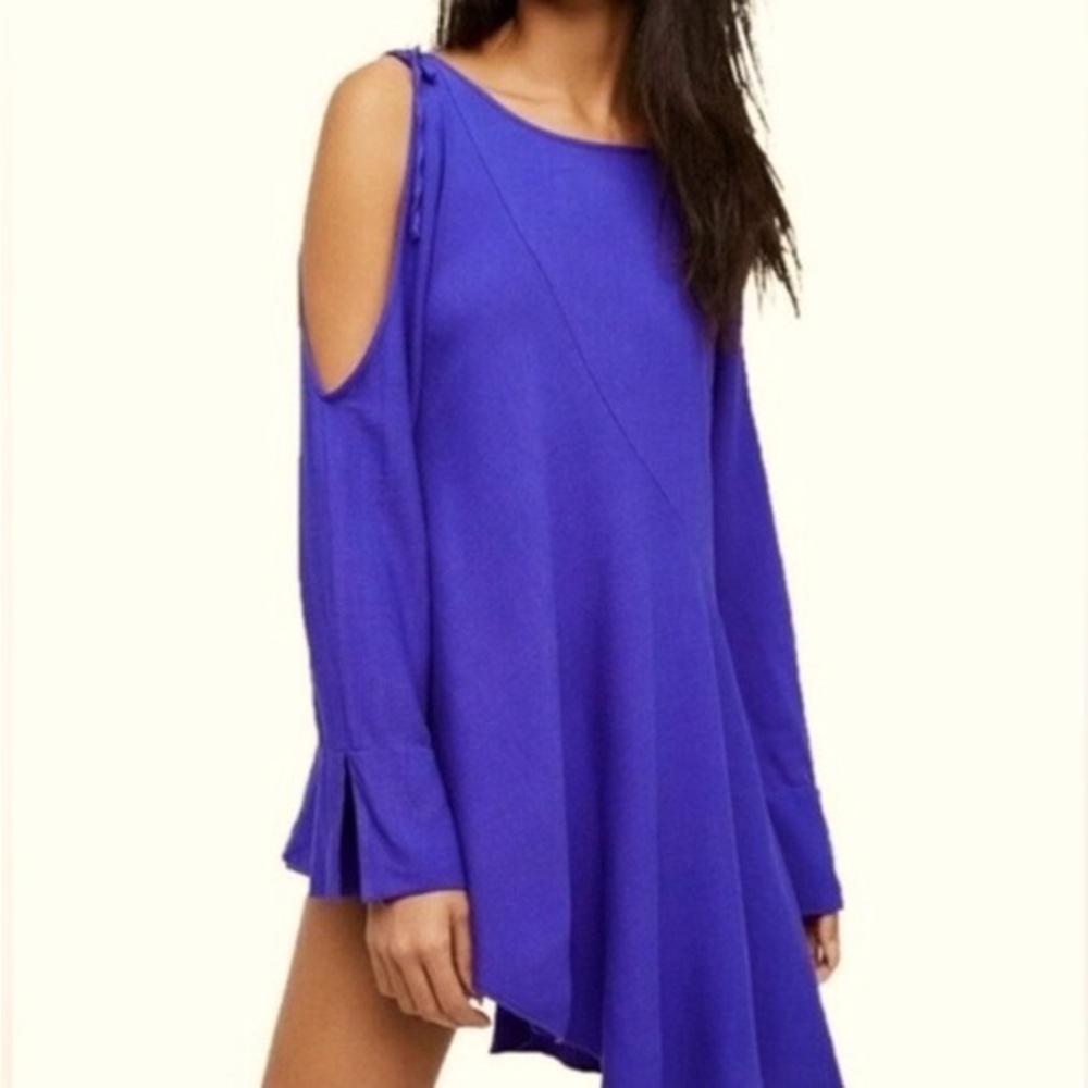 NWT Free People Cold Shoulder Tunic Dress - NEW